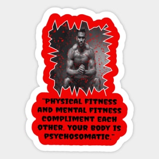 Fitness inspirational Quotes, Gym Motivational Quote, Bodybuilding Inspirational Quote, Positive Slogan Quote, Lifting Weights, workout motivational quotes, Photo,Gift, Typography. Sticker